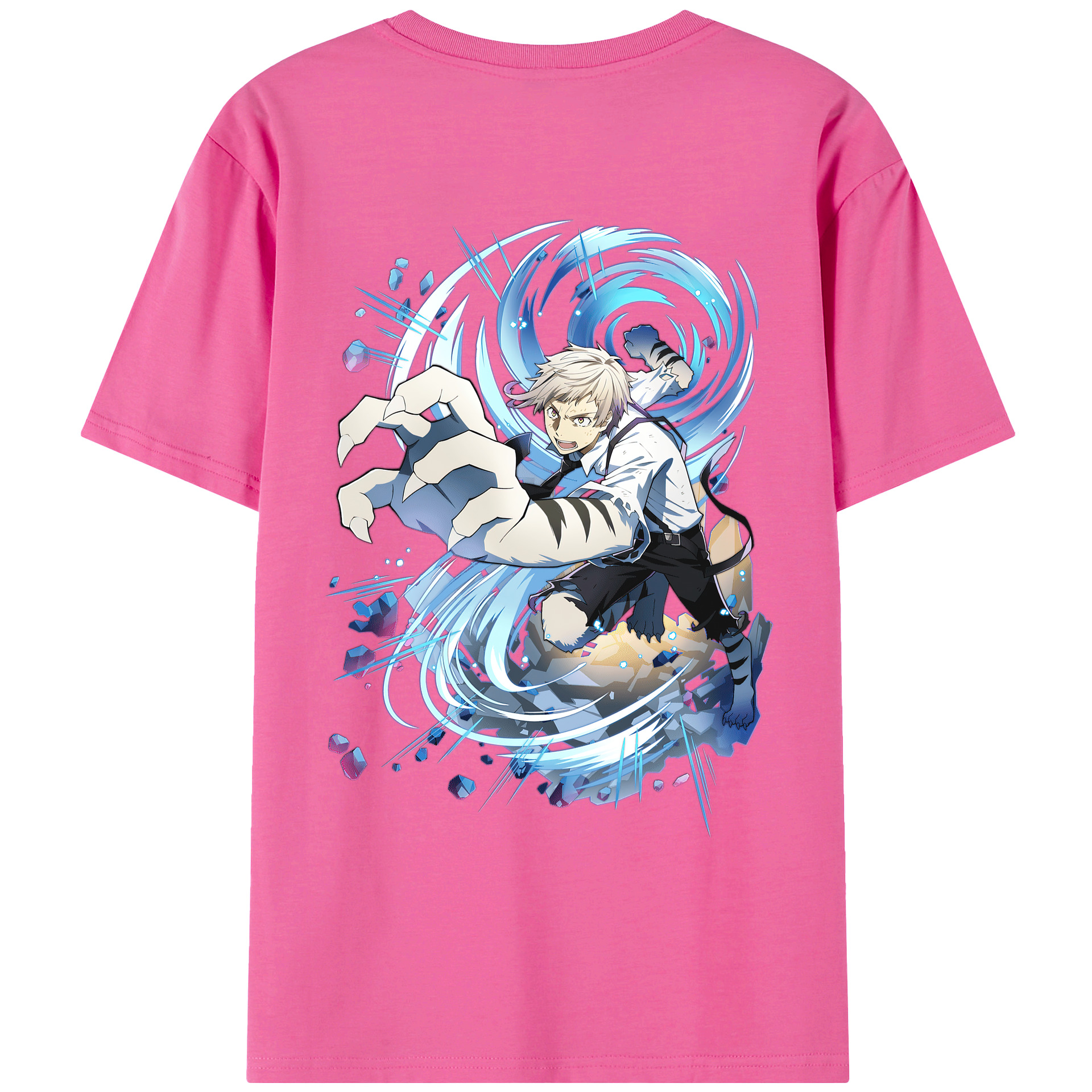 （画像用） 文豪ストレイドッグス Bungo Stray Dogs レディース半袖Tシャツ(バックプリント)
